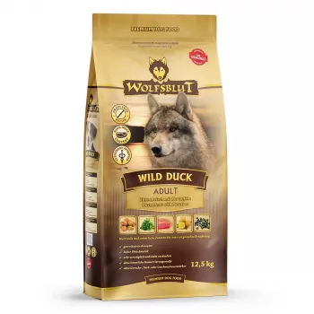 WOLFSBLUT Wild Duck Duck with potatoes - dry dog food - 12,5kg