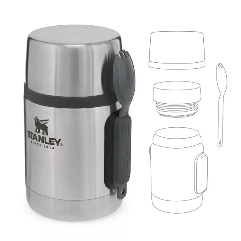 Vacuum Flask Stanley 10-01287-032 0.53 L Stainless Steel