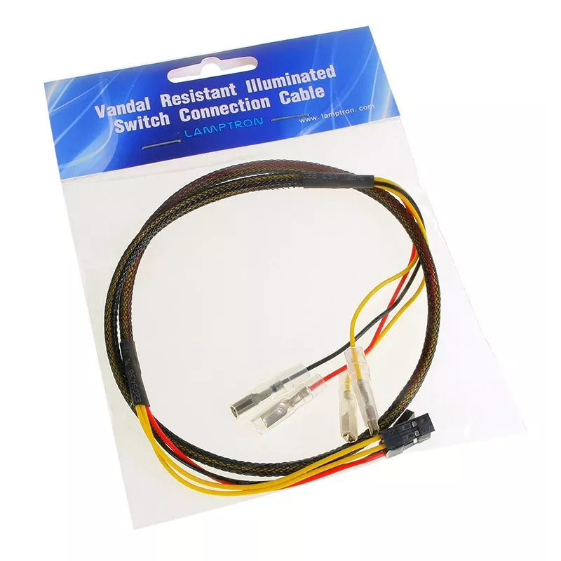 Lamptron push button/Switch Connection Cable - 300mm