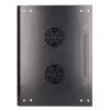 Wall mounted rack Extralink Extralink Rackmount cabinet 9U 600x450 Black