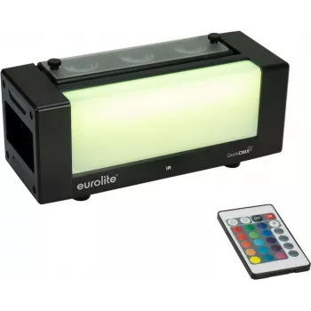 LED bar EUROLITE AKKU Bar-3 Glow QCL Flex QuickDMX RGBW battery powered