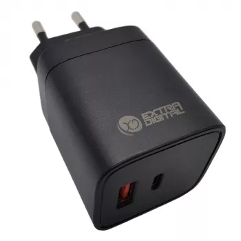 EXTRA DIGITAL GaN Charger USB Type-C, USB Type-A: 45W, PPS