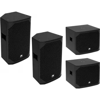 PA passive speaker set Omnitronic AZX L 20000530 200W RMS
