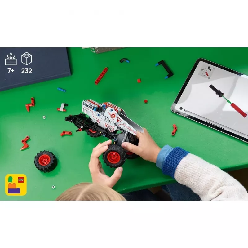 LEGO TECHNIC 42200 Monster Jam™ ThunderROARus™ with pull-back drive