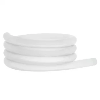 Cooling silicon bending insert for PC hard tubing Barrow GJSGW-12, 12 mm, 10 cm, white