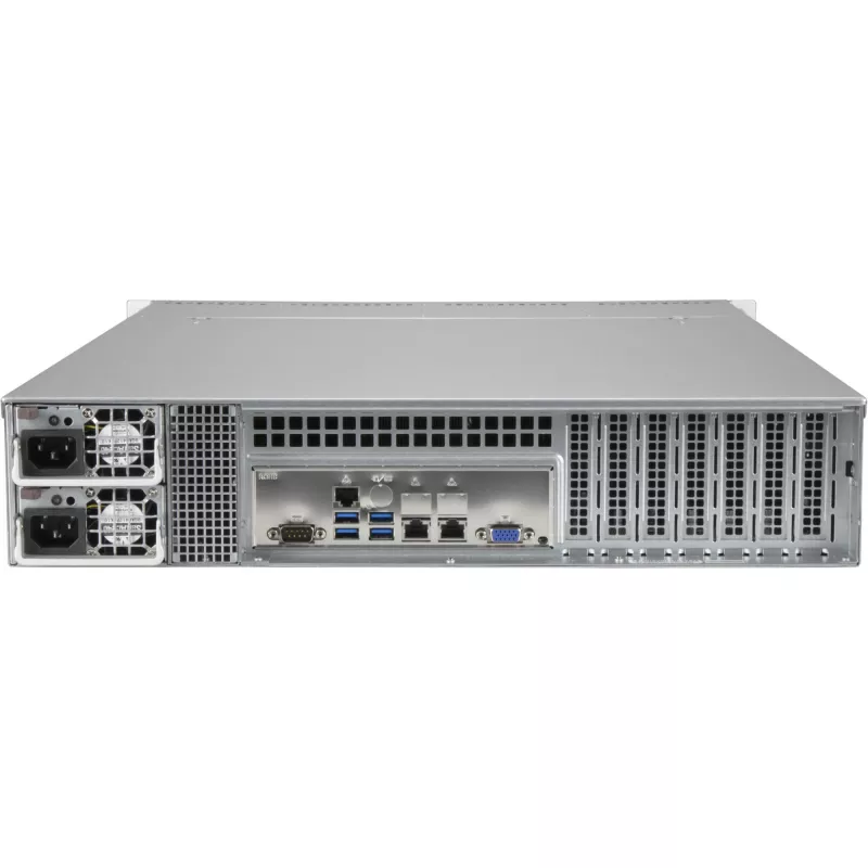 Supermicro SC825 BTQC-R1K23LPB - Rack Mount - 2U - verbessertes, erweitertes ATX - SATA/SAS - Hot-Swap 1200 Watt - Black