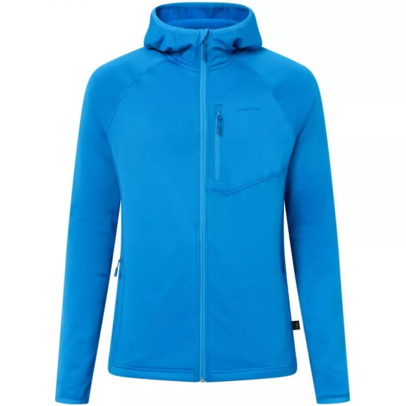 Viking Jukon Hoodie Zip Sweatshirt - blue