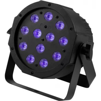 LED floor light EUROLITE SLS-12 UV 12x3W — UV wash lighting, 12×3W LEDs
