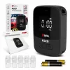 Handheld electrochemical alcohol tester Xblitz ALCO — BAC 0–4%, accuracy 0.05%, LCD, 5 mouthpieces, 2×1.5V batteries