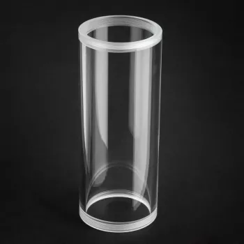 Tube BitsPower Z-Tube 150 transparent tube Ø60 mm length 150 mm coolant capacity 0.274 L