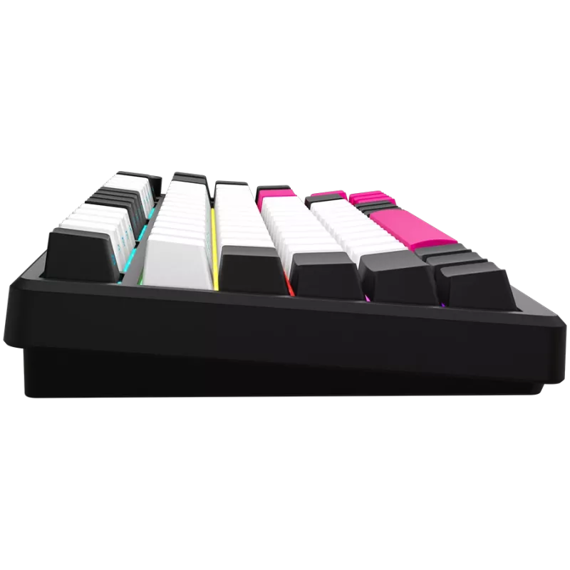 Mechanical gaming keyboard LORGAR KBP7075W — wireless, Black, Red switches, EN layout