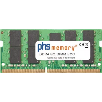PHS-memory 32GB RAM Memory DDR4 SO DIMM ECC 3200MHz PC4-25600-P 260 Pin DIMM 1,2 Volt (SP520353)