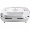 Waffle Iron Domo DO9222W 2 Waffles 900 W Black White