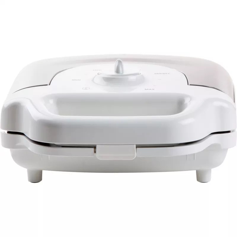 Waffle Iron Domo DO9222W 2 Waffles 900 W Black White