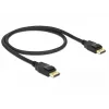 DisplayPort cable DeLOCK 85506 0.5 m Black