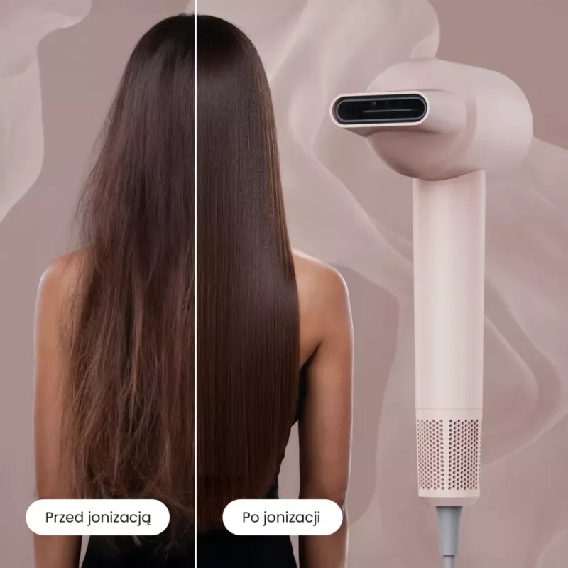 Hair dryer Lovio LVHD001PK with ionization and AirFlow technology