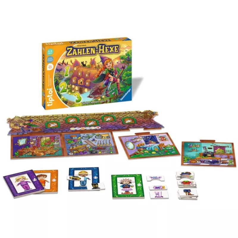 tiptoi Zahlen-Hexe, Board Game