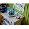 LEGO Creator 2-in-1 Flatbed Truck with Helicopter set 31146, convertible build for kids