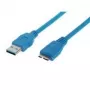 USB Cable ShiverPeaks BS77191 1m USB 3.2 Gen 1 Micro-USB B Blue