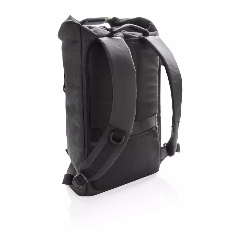 Backpack XDDESIGN Urban Lite Black — 21 L (expandable 27 L), 15.6 inch laptop compartment, water-repellent, trolley strap