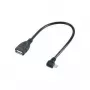 USB cable Renkforce Micro-USB Type B angled — USB 2.0 OTG, 5V 0.5A