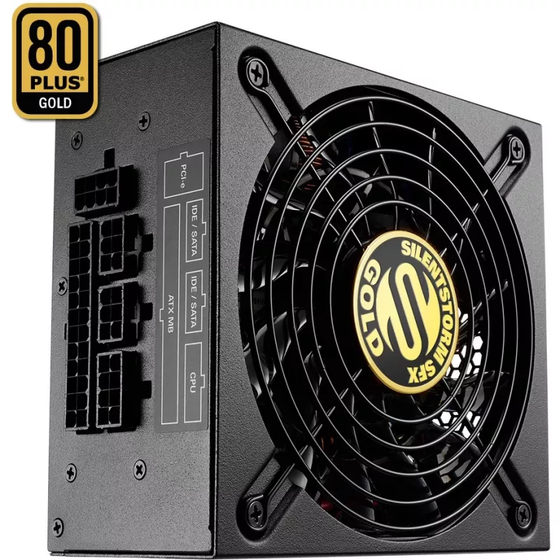 Sharkoon SilentStorm SFX 500 Gold Power Supply (Internal) 80 PLUS Gold AC 100-240 V 500 Watt
