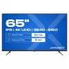 164,0cm/65 (3840x2160) JAPANNEXT JN-IPS650UHD60F 16:9 IPS 60Hz HDMI USB WLAN Speaker Black