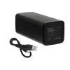 Portable Power Bank BLOW PB20G 20000mAh PD 65W, USB-C input/output, 2x USB-A outputs, black