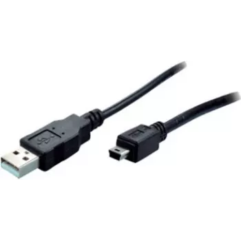 USB Cable ShiverPeaks BS77163 3m USB 2.0 A to Mini-B Black