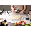 Silicone and stainless steel GEFU Rego kitchen mat 397×55×55 mm smooth surface