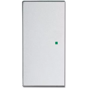 Busch-Jaeger 2CKA006220A0048 Cover Plate for Sensor Holder & -Socket Silver (2CKA006220A0048)