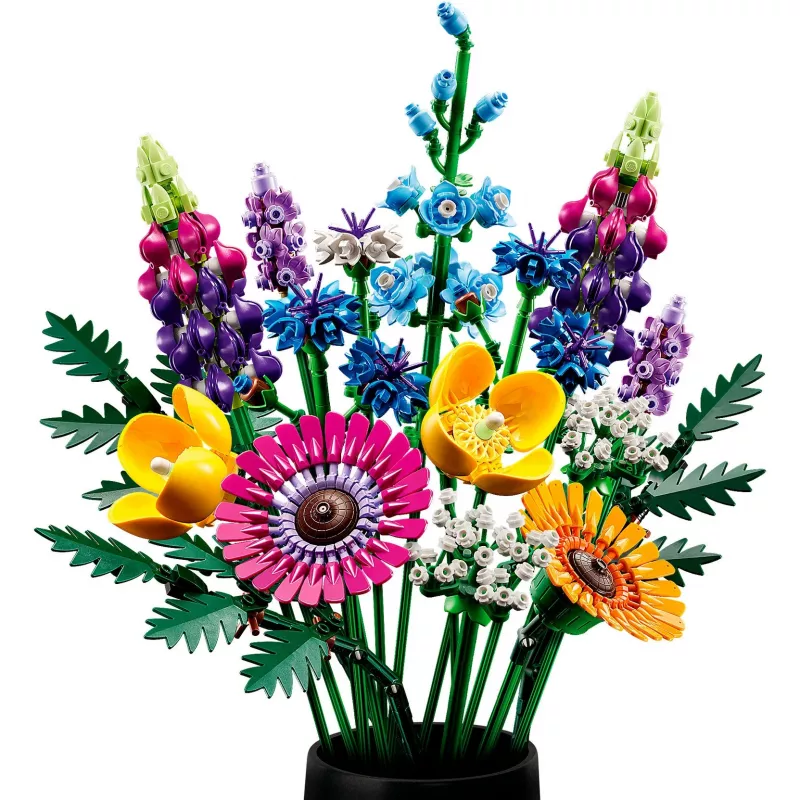 LEGO Icons Wildflower Bouquet Set 10313, Multi