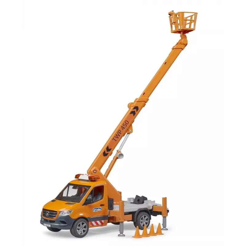Vehicle BRUDER MB Sprinter Working Platform Recommended Age 3+