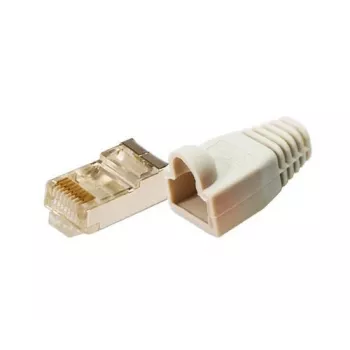 Wire connector LogiLink MP0011 CAT5e 100 pcs Grey