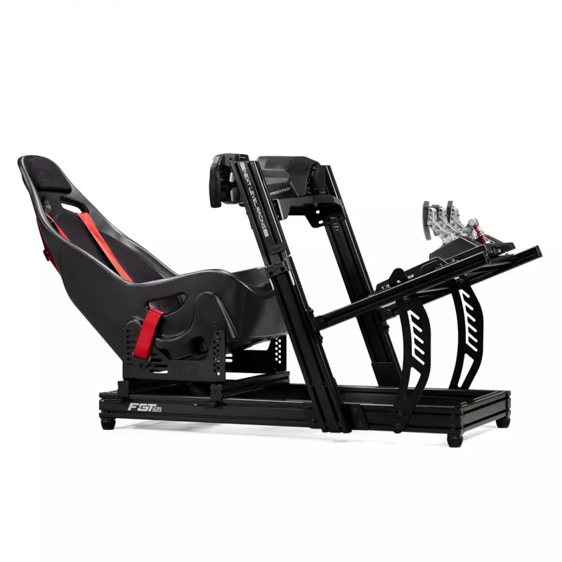 Racing cockpit Next Level Racing F-GT Elite Lite Wheelplate Edition adjustable height compatible with Formula and GT setups