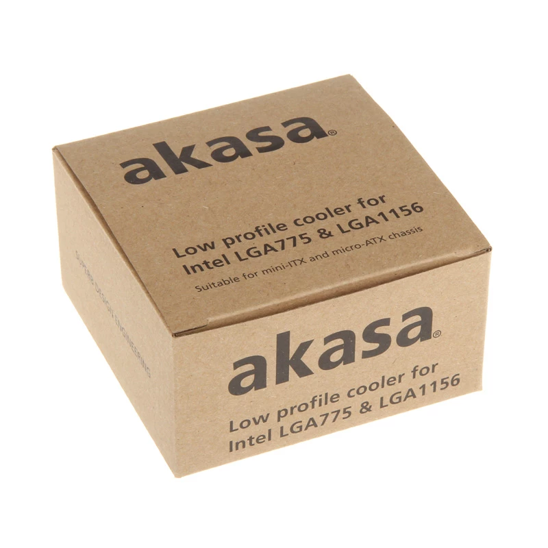 Cooler Akasa AK-CC7122BP01 Processor Cooling System 7.5 cm Aluminium Blue