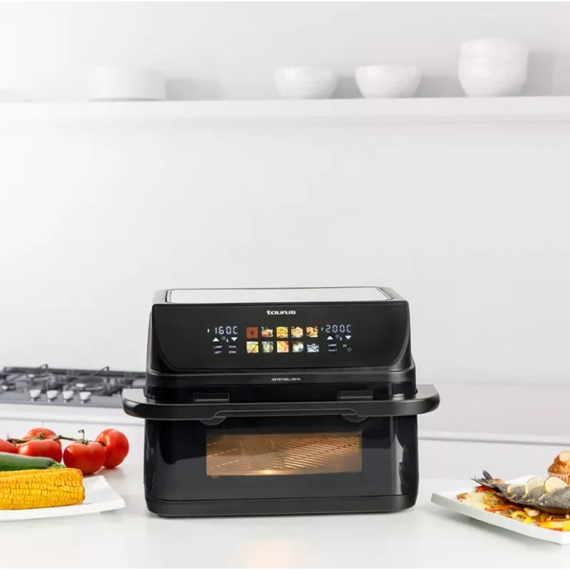 Fat-free deep fryer with long basket and grill Taurus 973004000