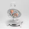 Cradle / Rocking Cradle Lionelo Bella Set Grey Concrete – infant bed with rocking function