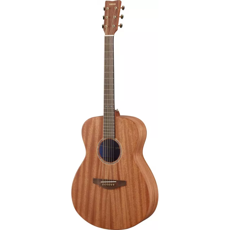 Acoustic guitar YAMAHA STORIA II 6-string Blue Wood — mahogany top/back/sides, nato neck, walnut fingerboard