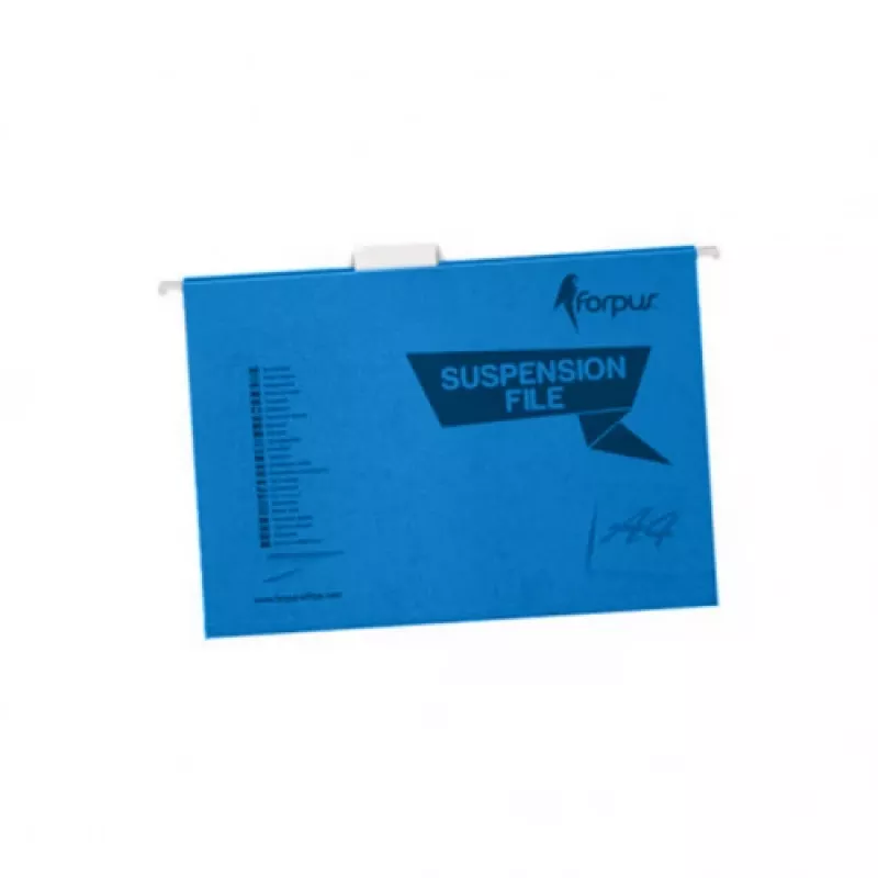 Forpus FO22705 hanging file folder, A4, blue