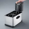 Deep fryer Severin FR 2431 Single 3 L 2000 W Stainless steel