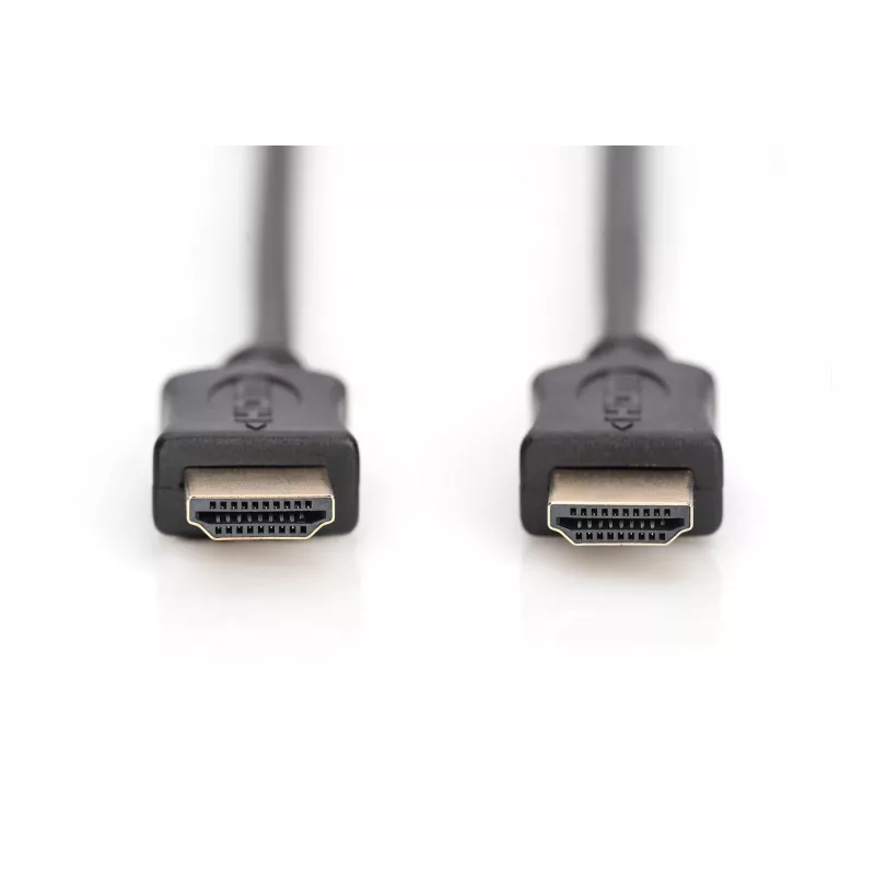 Assmann HDMI High Speed connection cable. type A M/M. 5.0m. w/Ethernet. former HDMI 1.4. UL. bl. gold (AK-330114-050-S)