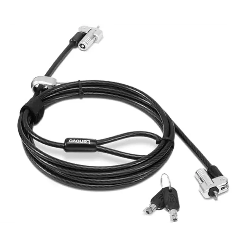 Lenovo 4XE1B81916 cable lock Black 1.8 m