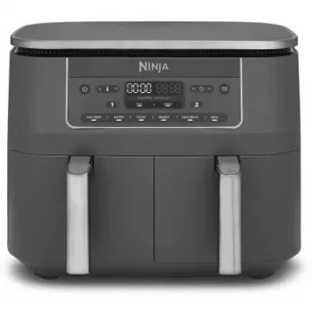 SharkNinja Ninja DZ300EU, Air Fryer, 7,6 l, 3,2 kg, 240 °C, double, Grey