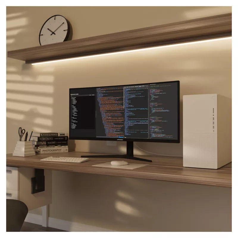 JAPANNEXT 86,4cm JN-IPS340UWQHD60C-C65W-HS curved UWQHD