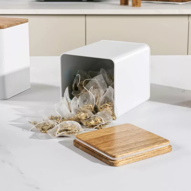Food storage canister set Salter BW12898WEU7 white, 3-piece, multi-size airtight containers