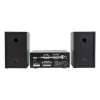 Home audio micro system Aiwa MSBTU-700DAB — 25W RMS, DAB+/FM, Bluetooth 10m, tray CD, LED display, Black/Arctic blue