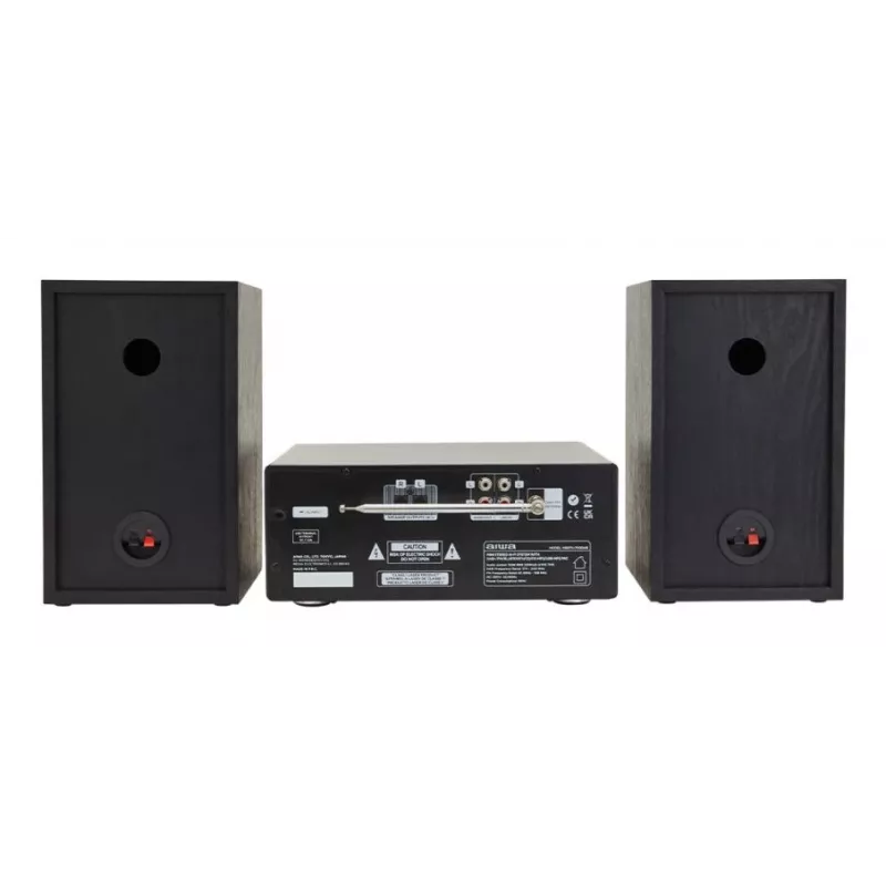 Home audio micro system Aiwa MSBTU-700DAB — 25W RMS, DAB+/FM, Bluetooth 10m, tray CD, LED display, Black/Arctic blue