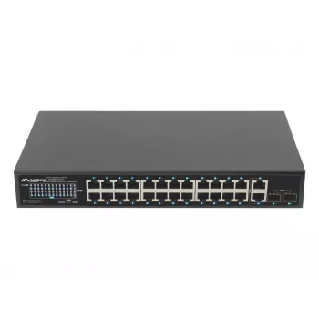 Unmanaged Switch Lanberg RSGE-24P-2GE-2S-250 24 Ports Rack Mounting