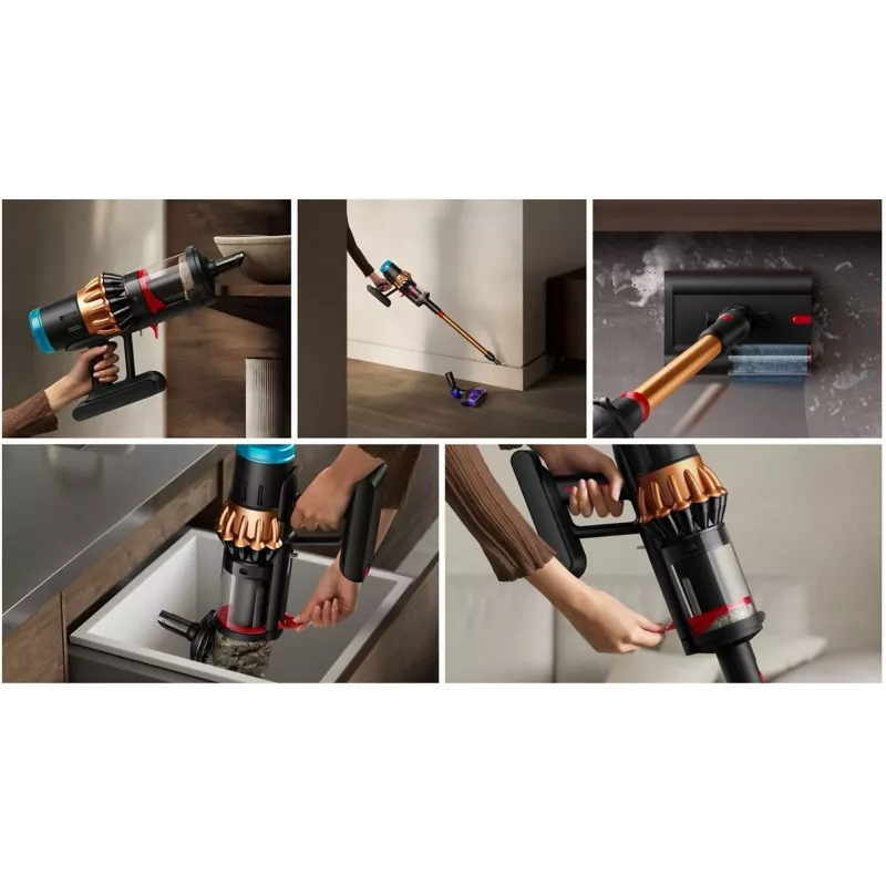 Dyson V16 Piston Animal Cordless Stick Vacuum (492963-01), Matte Black/Copper
